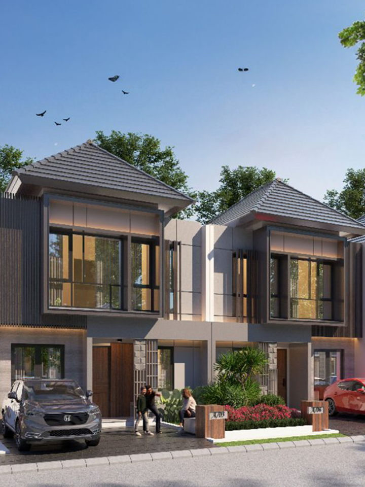 Tipe 7 Tampak Depan Cluster Mississippi Solo Urbana City